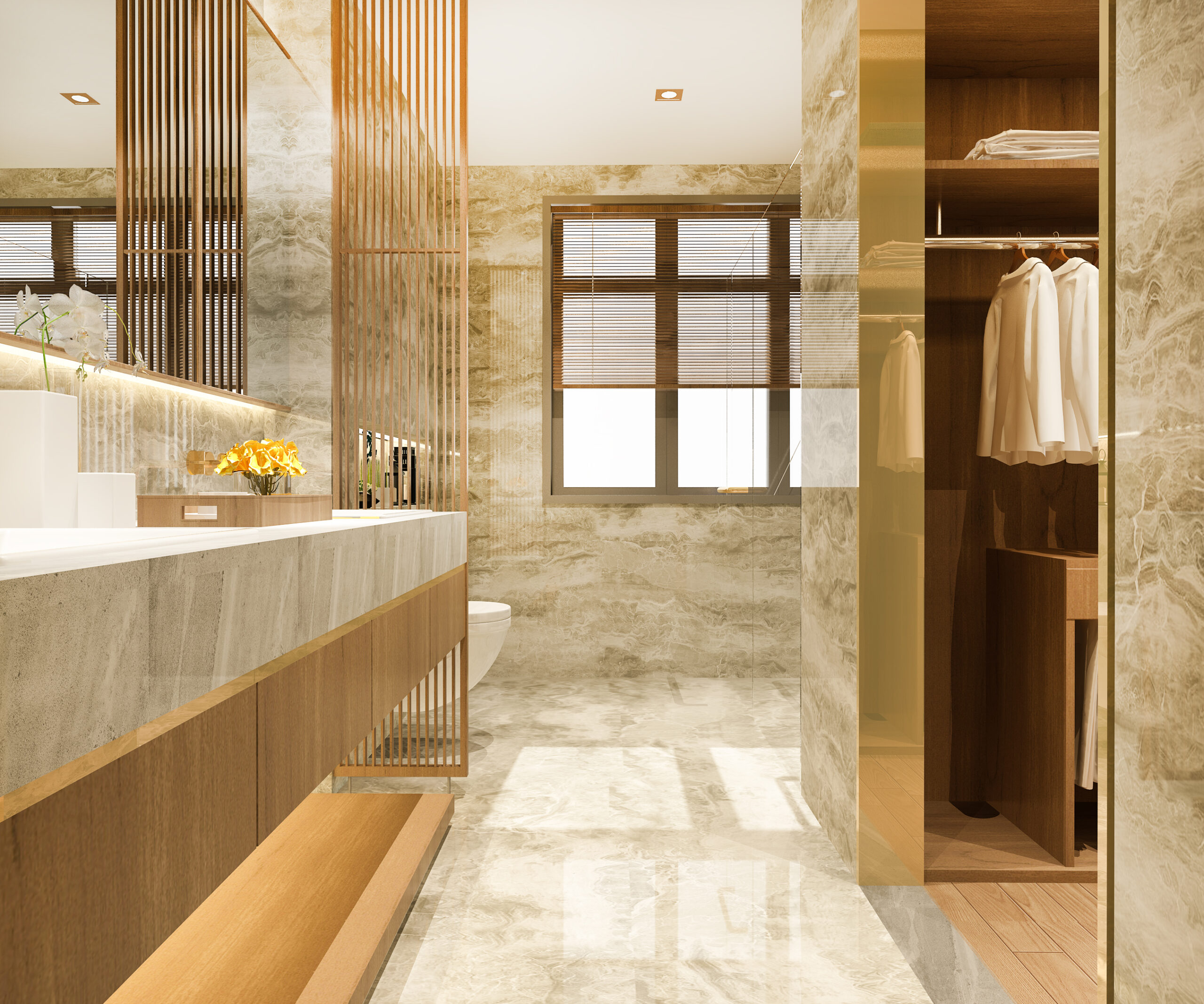 luxury bathroom remodel hamptons