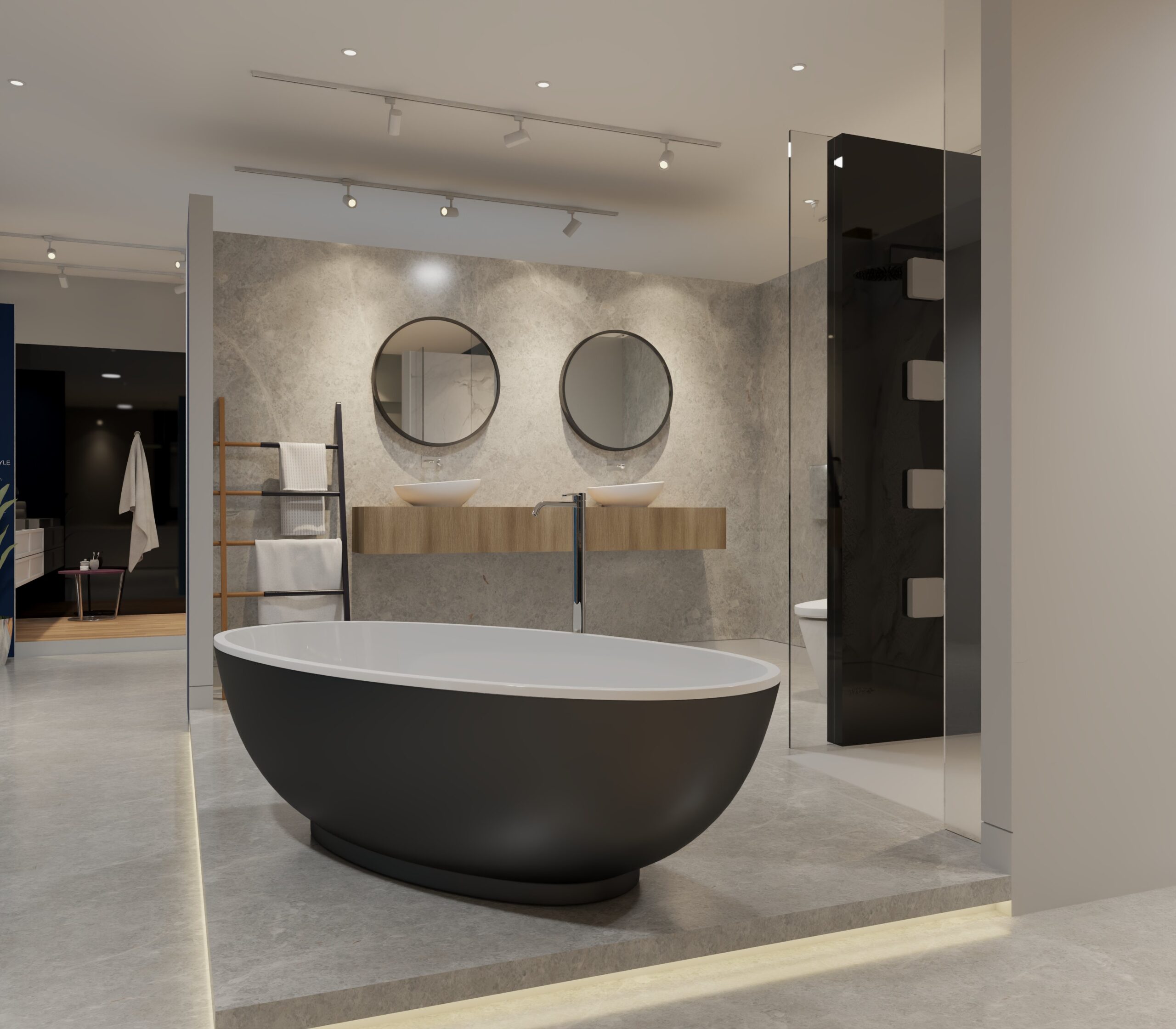 luxury bathroom remodel hamptons