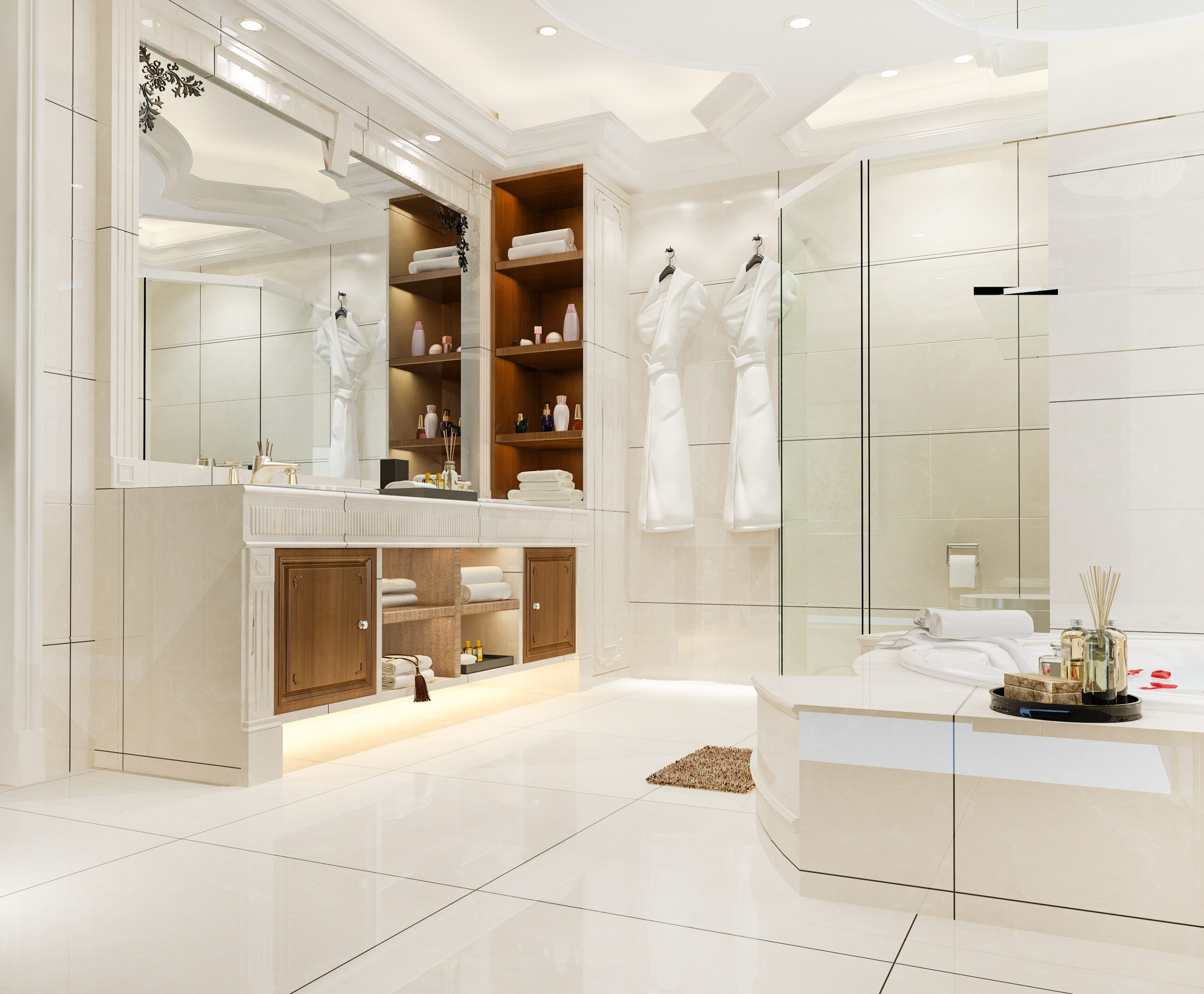 luxury bathroom remodel hamptons