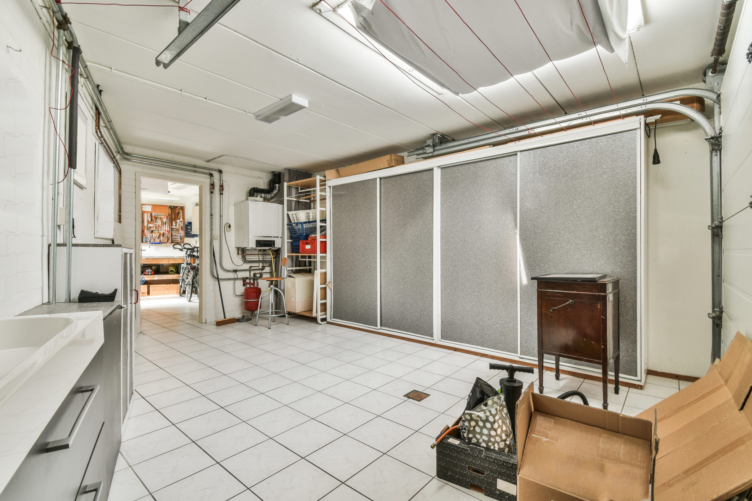 luxury garage renovation Hamptons